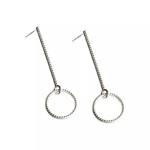 Shinola coin edge earrings